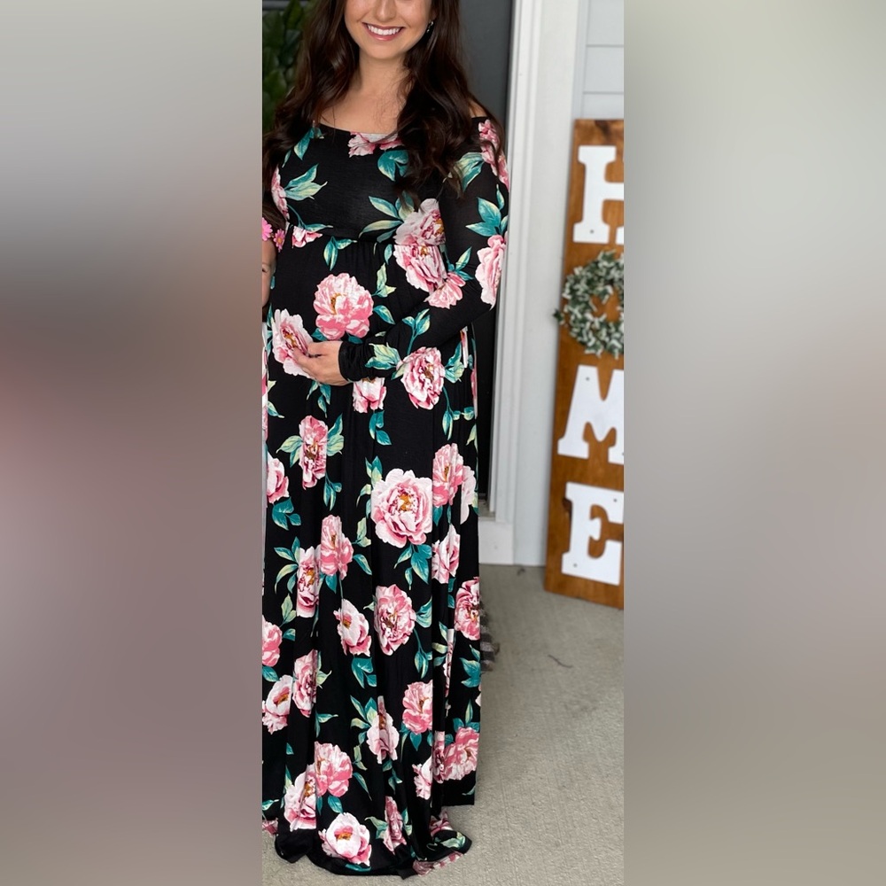 Floral Maternity Dress